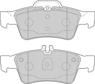 Комплект тормозных колодок, дисковый тормоз DURON купить