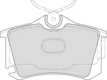 Комплект тормозных колодок, дисковый тормоз DURON купить