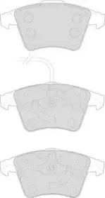 Комплект тормозных колодок, дисковый тормоз DURON купить