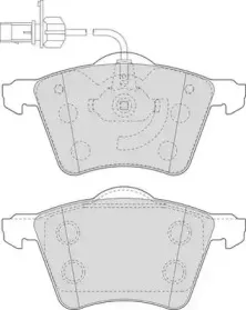 Комплект тормозных колодок, дисковый тормоз DURON купить