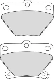 Комплект тормозных колодок, дисковый тормоз DURON купить