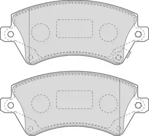 Комплект тормозных колодок, дисковый тормоз DURON купить