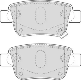 Комплект тормозных колодок, дисковый тормоз DURON купить