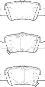 Комплект тормозных колодок, дисковый тормоз DURON купить