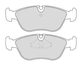 Комплект тормозных колодок, дисковый тормоз DURON купить