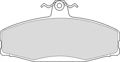 Комплект тормозных колодок, дисковый тормоз DURON купить