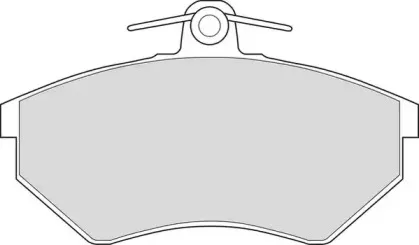 Комплект тормозных колодок, дисковый тормоз DURON купить