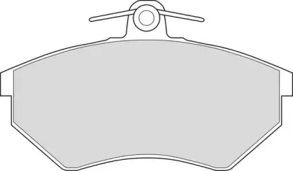 Комплект тормозных колодок, дисковый тормоз DURON купить