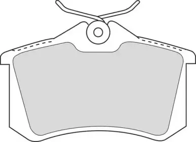 Комплект тормозных колодок, дисковый тормоз DURON купить