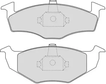 Комплект тормозных колодок, дисковый тормоз DURON купить