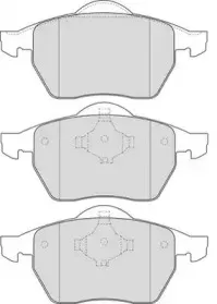 Комплект тормозных колодок, дисковый тормоз DURON купить