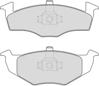 Комплект тормозных колодок, дисковый тормоз DURON купить