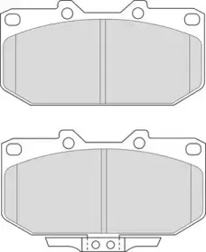 Комплект тормозных колодок, дисковый тормоз DURON купить