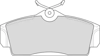 Комплект тормозных колодок, дисковый тормоз DURON купить