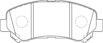 Комплект тормозных колодок, дисковый тормоз DURON купить