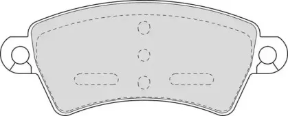 Комплект тормозных колодок, дисковый тормоз DURON купить