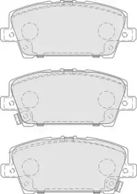 Комплект тормозных колодок, дисковый тормоз DURON купить