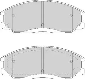 Комплект тормозных колодок, дисковый тормоз DURON купить
