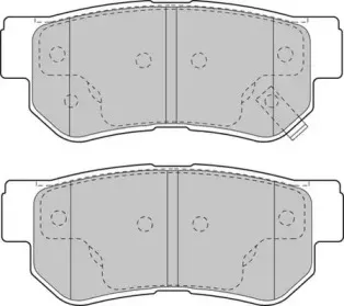 Комплект тормозных колодок, дисковый тормоз DURON купить