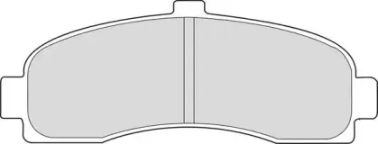 Комплект тормозных колодок, дисковый тормоз DURON купить