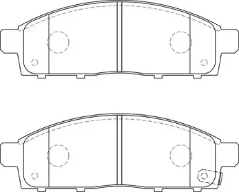 Комплект тормозных колодок, дисковый тормоз DURON купить