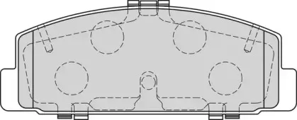 Комплект тормозных колодок, дисковый тормоз DURON купить