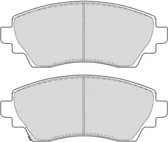 Комплект тормозных колодок, дисковый тормоз DURON купить