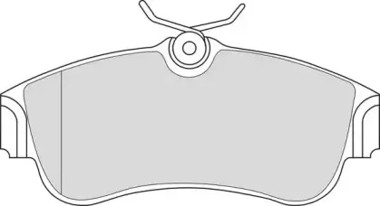 Комплект тормозных колодок, дисковый тормоз DURON купить