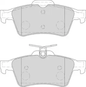 Комплект тормозных колодок, дисковый тормоз DURON купить
