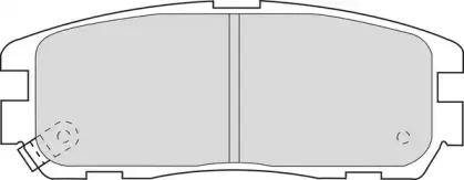 Комплект тормозных колодок, дисковый тормоз DURON купить