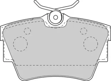 Комплект тормозных колодок, дисковый тормоз DURON купить