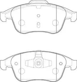Комплект тормозных колодок, дисковый тормоз DURON купить