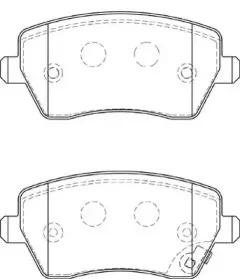 Комплект тормозных колодок, дисковый тормоз DURON купить