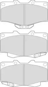 Комплект тормозных колодок, дисковый тормоз DURON купить