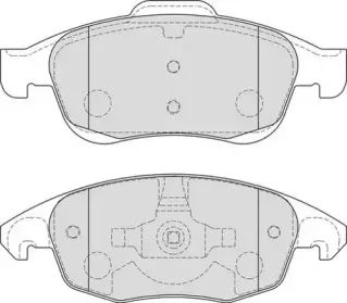 Комплект тормозных колодок, дисковый тормоз DURON купить