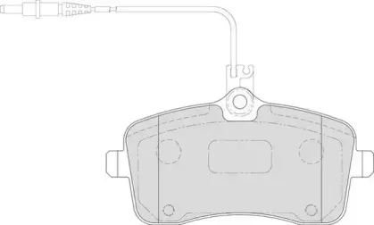 Комплект тормозных колодок, дисковый тормоз DURON купить