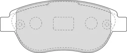Комплект тормозных колодок, дисковый тормоз DURON купить