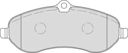 Комплект тормозных колодок, дисковый тормоз DURON купить