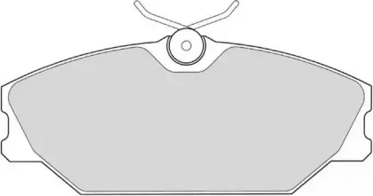 Комплект тормозных колодок, дисковый тормоз DURON купить