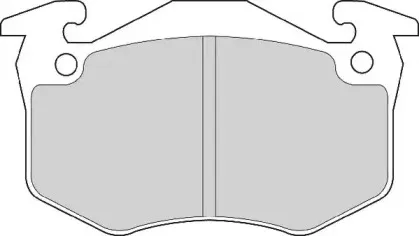 Комплект тормозных колодок, дисковый тормоз DURON купить