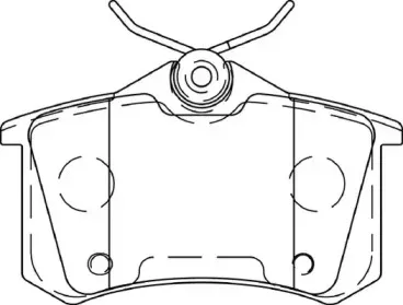 Комплект тормозных колодок, дисковый тормоз DURON купить