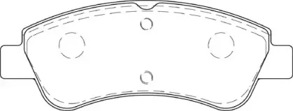 Комплект тормозных колодок, дисковый тормоз DURON купить
