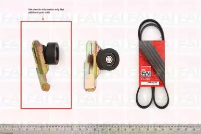 Поликлиновой ремень FAI AutoParts купить