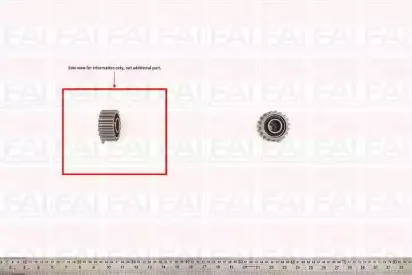 Натяжной ролик, ремень ГРМ FAI AutoParts купить