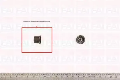 Паразитный / Ведущий ролик, зубчатый ремень FAI AutoParts купить