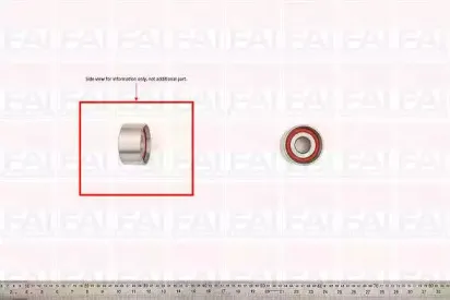 Паразитный / Ведущий ролик, зубчатый ремень FAI AutoParts купить