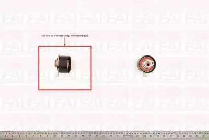Натяжной ролик, ремень ГРМ FAI AutoParts купить
