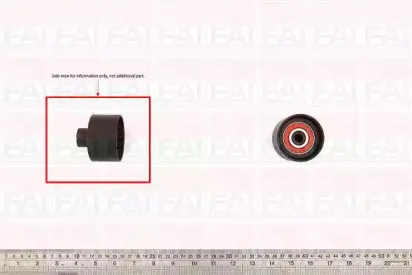 Паразитный / Ведущий ролик, зубчатый ремень FAI AutoParts купить
