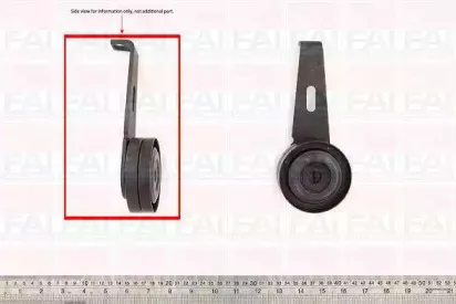 Натяжной ролик, поликлиновойремень FAI AutoParts купить