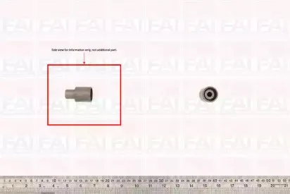 Паразитный / Ведущий ролик, зубчатый ремень FAI AutoParts купить